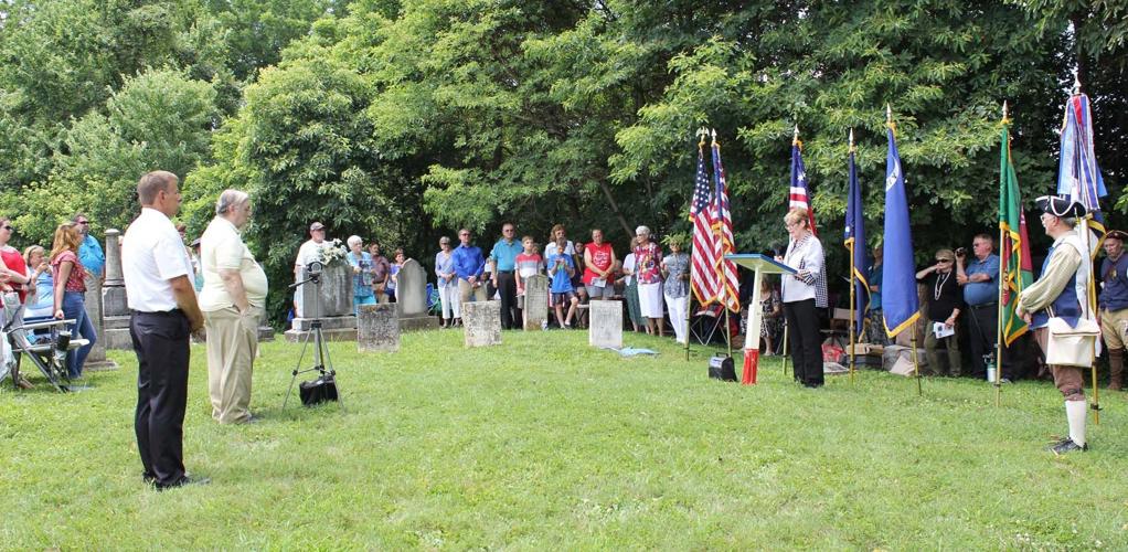 Revolutionary War soldier honored at local cemetery - Captain Jacob Van ...